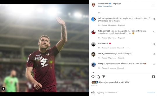 Belotti, le reazioni dei tifosi: “Grazie capitano, ma poteva finire meglio”- immagine 2