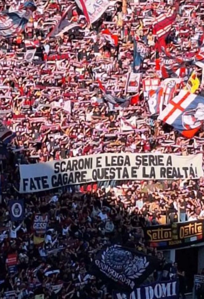 Bologna, striscione durissimo dei tifosi contro Lega e Milan: “Fate cagare”- immagine 2