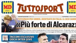 PRIMA PAGINA TUTTOSPORT OGGI: “Tacconi: Lautaro è Careca, Vlahovic Pablito”