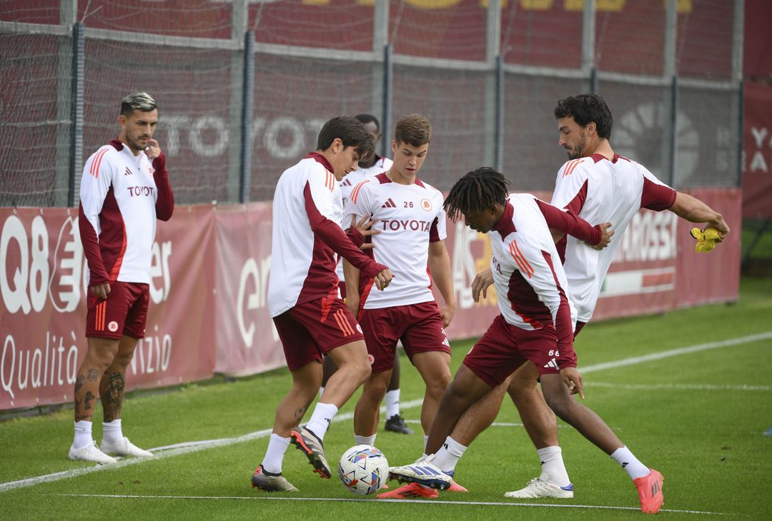 Roma, l’allenamento a due giorni dalla Fiorentina – FOTO GALLERY - immagine 6
