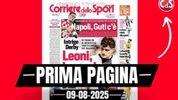 Prima pagina Corriere dello Sport: “Milan, sgarbo all’Inter per Leoni”