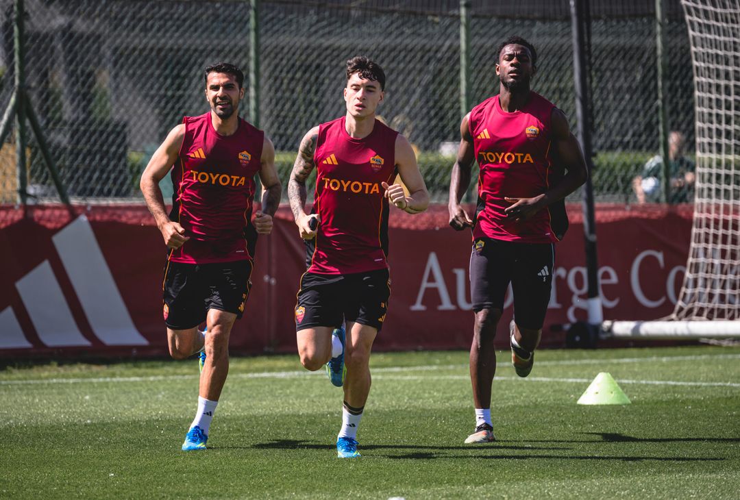 Trigoria, la ripresa degli allenamenti a -5 da Roma-Fiorentina – FOTO GALLERY - immagine 33