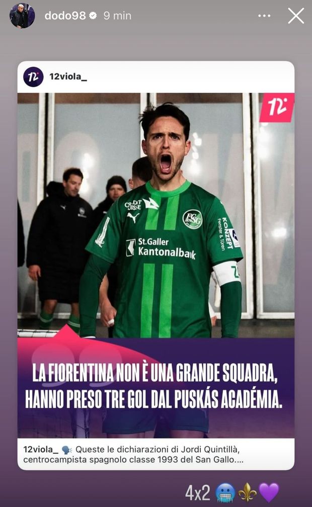 Dodo si toglie i sassolini dalle scarpe: “La Fiorentina non è una big? 4-2!”- immagine 2