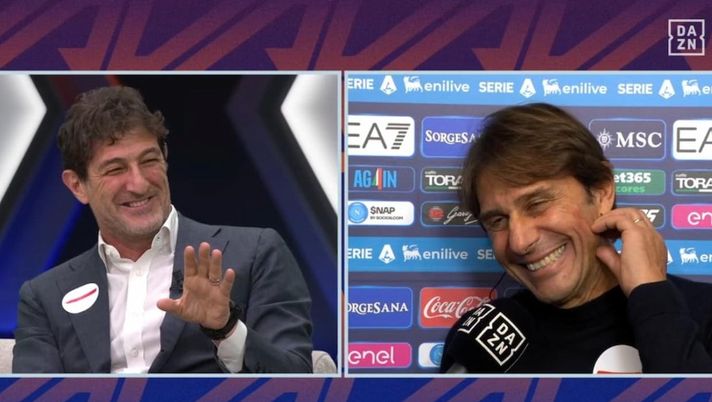 Conte, siparietto con Ferrara: “Non ci vedevamo da un po’? E ma ne parlate da settimane” - immagine 1