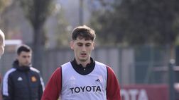 Trigoria, Kumbulla e Sanches si allenano in gruppo. Ancora out Smalling