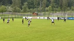 VIDEO Ritiro Palermo: i gol di Corona e Damiani, Brunori ok dal dischetto