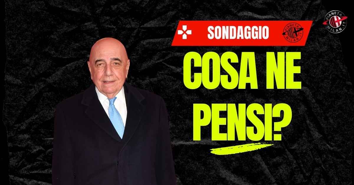 Milan, ti piacerebbe un ritorno di Adriano Galliani in rossonero? Milan, ti piacerebbe un ritorno di Adriano Galliani in rossonero?