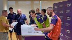 VIDEO VN – Sessione di autografi per De Gea, Fagioli e Fortini