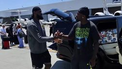 Inter, incontro speciale per Thuram: a Los Angeles saluto con LeBron James