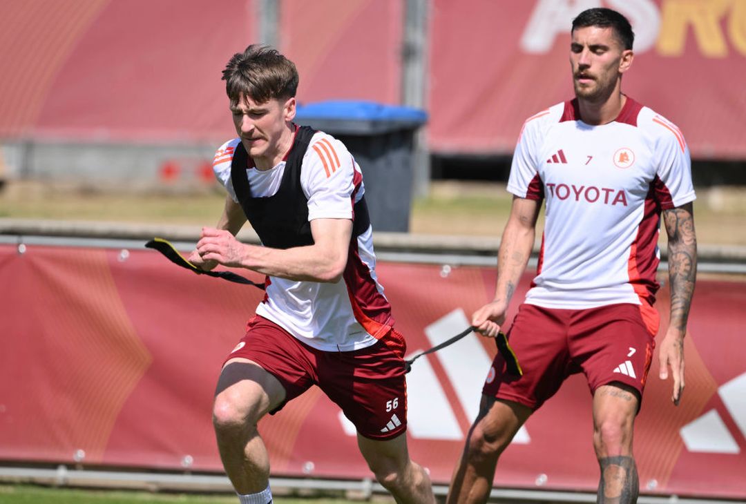 Trigoria, l’allenamento a tre giorni dal Lecce – FOTO GALLERY - immagine 27