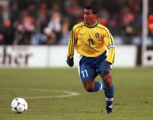 Romario, ex calciatore e capitano Brasiliano