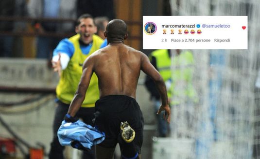 Scambio Ibra-Eto’o, Samuel tagga Zlatan: “Già 16 anni”. Materazzi se la ride- immagine 4