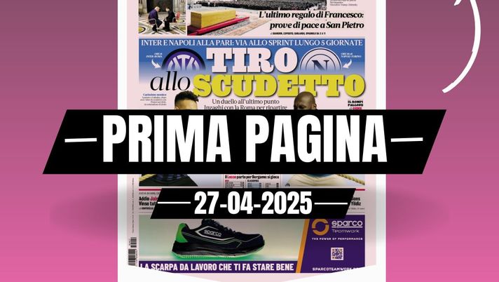 Prima pagina Gazzetta dello Sport: 'Milan a Venezia, c'è ancora Jovic'