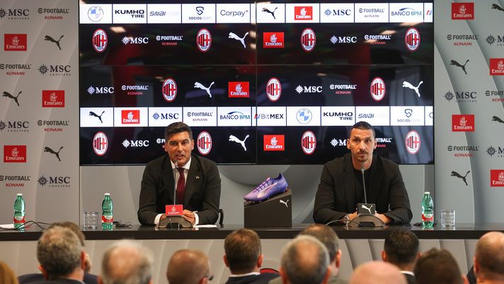 Allenatore AC Milan Fonseca Ibrahimovic