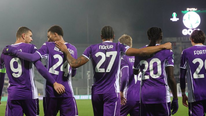 GERMOGLI PH: 11 DICEMBRE 2025 FIRENZE STADIO ARTEMIO FRANCHI CONFERENCE LEAGUE FIORENTINA VS DINAMO KIEV NELLA FOTO GOL ESULTANZA KEAN Lo Monaco: “Fiorentina, calciatori senza forza morale. Dopo ieri c’è una speranza” - immagine 1