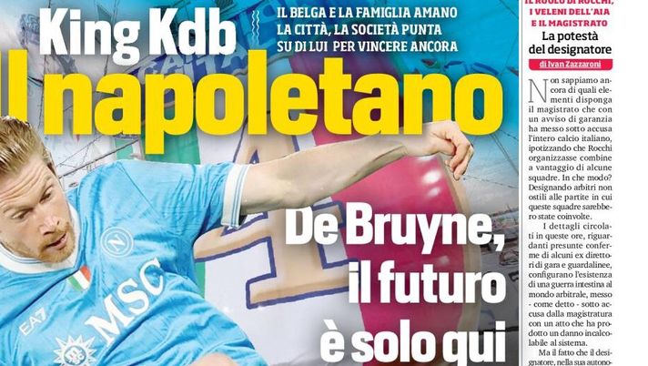 Prime pagine giornali sportivi oggi: il Napoli sui media- immagine 1