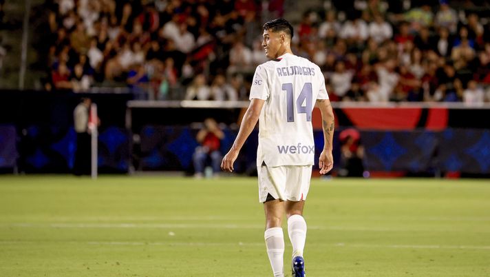 Tijjani Reijnders AC Milan amichevole Juventus-Milan 6-5 dcr precampionato 2023-2024