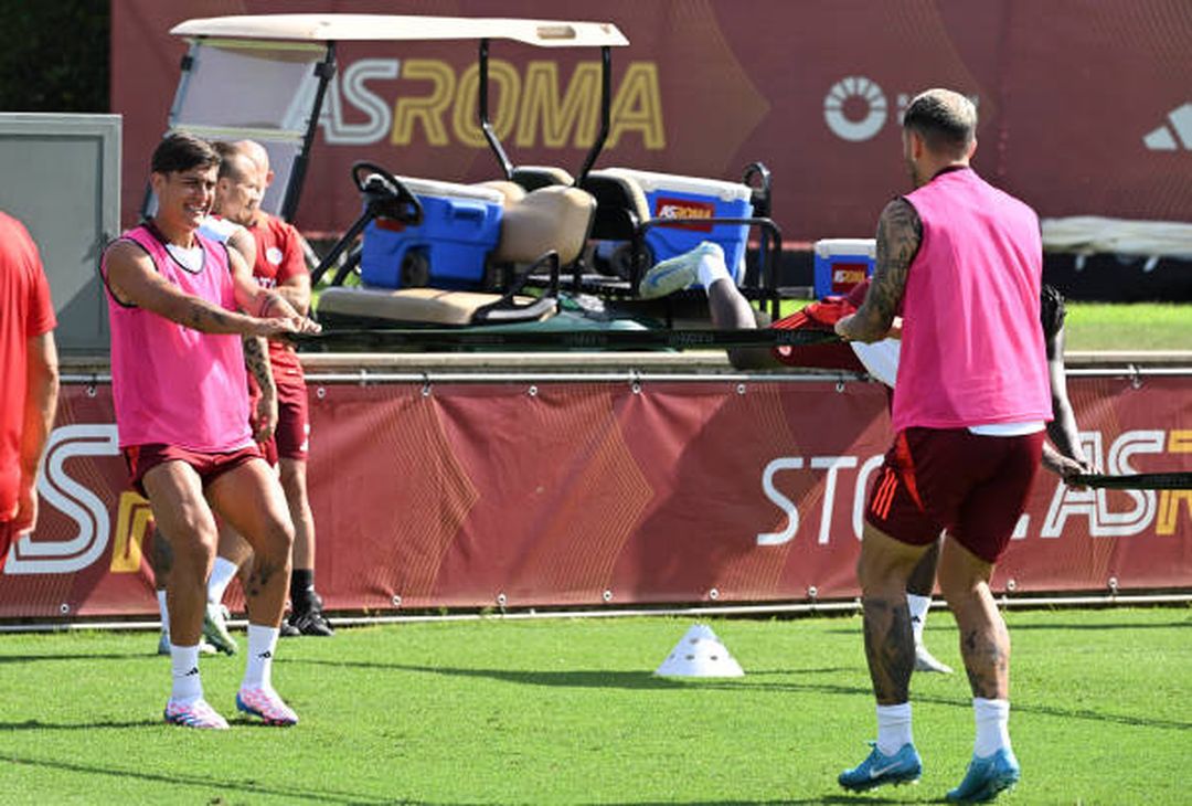 L’allenamento della Roma in vista della gara contro il Cagliari – FOTO GALLERY - immagine 23