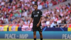 Milan-Bruges, Onyedika espulso per brutto fallo su Reijnders