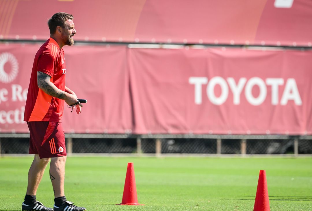 Roma, l’allenamento a due giorni dalla Juventus – FOTO GALLERY - immagine 24