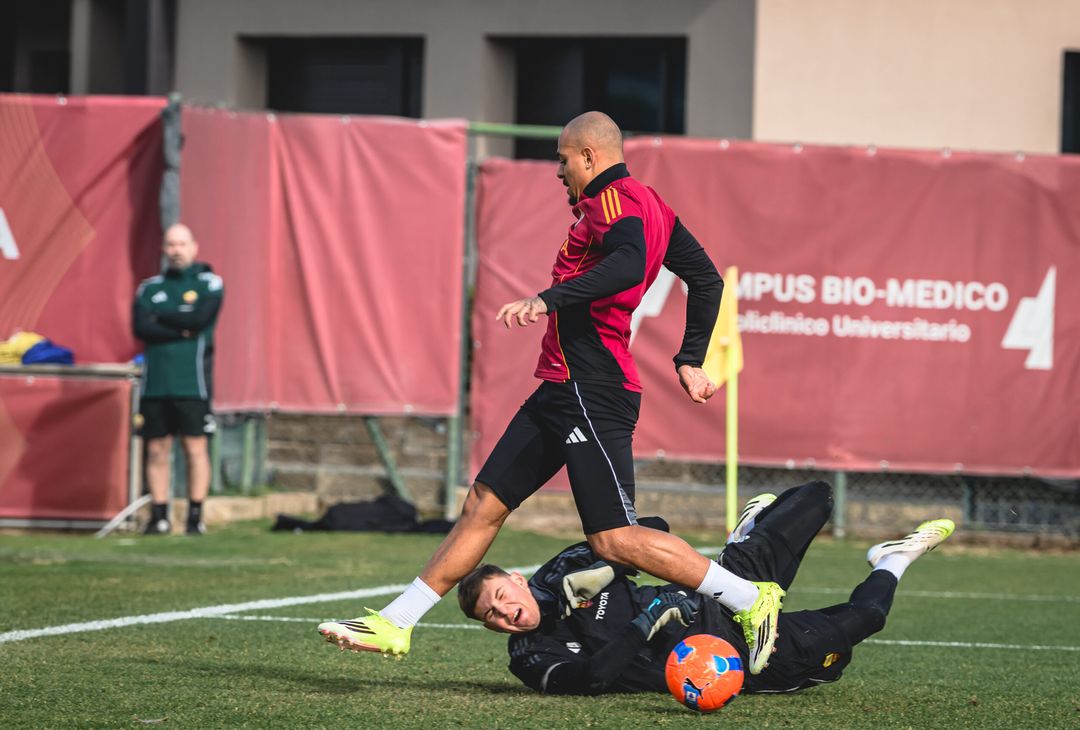 Trigoria, l’allenamento a -2 giorni dal Torino: ecco anche Malen – FOTO GALLERY - immagine 33