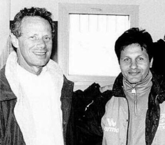 Maurizio Zamparini e Walter Novellino ai tempi del Venezia (Getty) Palermo