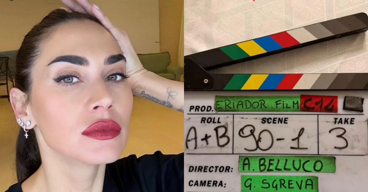 Debutto cinematografico per Melissa Satta: trama intrigante, c’è anche Raoul Bova