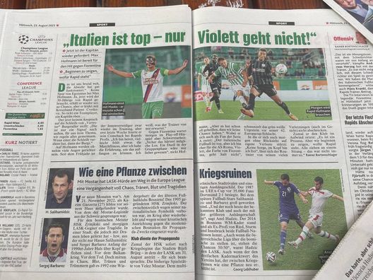 FOTO VN – Dall’Austria : “Infortuni e introiti, allarme Rapid”- immagine 2