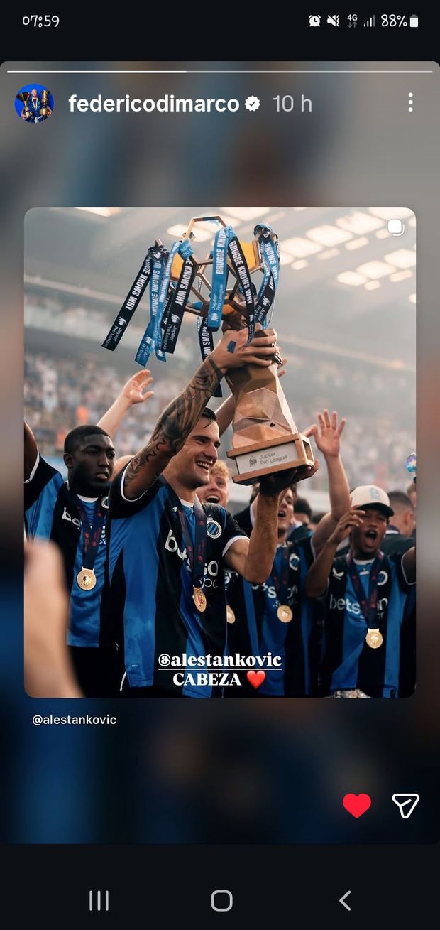 Inter, Dimarco condivide la gioia per “Cabeza” Stankovic- immagine 3