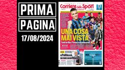 Prima pagina Corriere dello Sport: Serie A, l’Inter è strafavorita