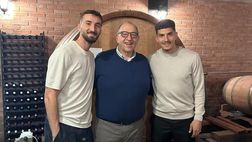 FOTO Asse Napoli-Roma a Fiuggi: capitan Di Lorenzo a cena con Cristante!