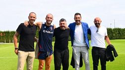 Qui Casteldebole – Gattuso, Bonucci e Buffon in visita. Differenziato per Berna