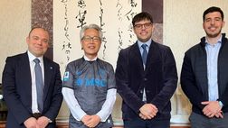 FOTO Rappresentanti del Napoli in visita all’ambasciata giapponese: il motivo