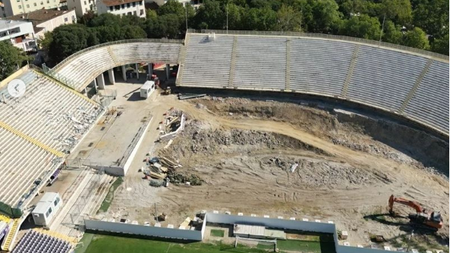 Lavori Curva Fiesole, Artemio Franchi