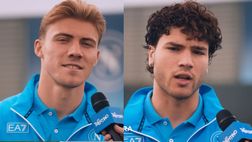 Hojlund, Giovane, Vergara e Gilmour presentano il ritiro di Dimaro
