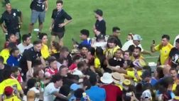 Copa America, Darwin Nunez perde e mena di brutto: per difendere la famiglia dal tifo colombiano