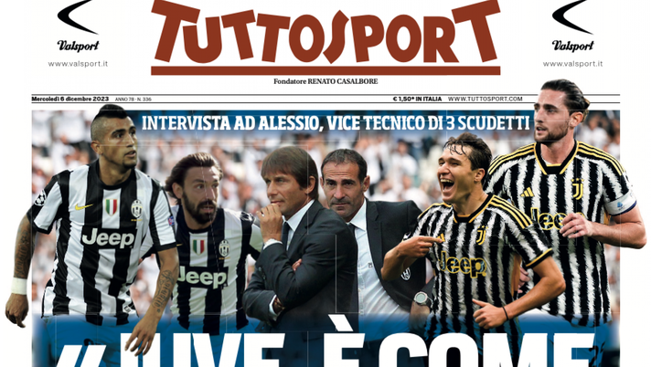 EDICOLA TS – Alessio: “Juve, è come con Conte. Bisogna resistere in scia dell’Inter e…” - immagine 1