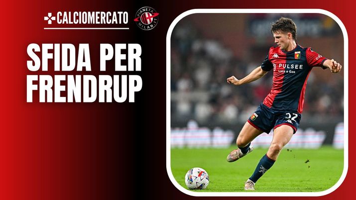 Morten Frendrup of Genoa is seen in action during the Coppa Italia match between Genoa CFC and Reggiana at Stadio Luigi Ferraris on August 9, 2024 in Genoa, Italy. (Photo by Simone Arveda/Getty Images) Calciomercato – Un club su Frendrup: Milan, attento alla sfida - immagine 1