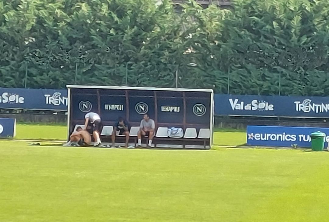 Jesper Lindstrom distrutto durante la seduta mattutina agli ordini di Conte