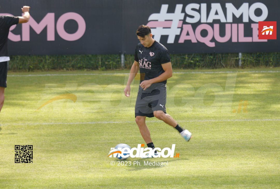 FOTO Ritiro Palermo, day 2: seduta mattutina per i rosanero di Corini (Gallery) - immagine 8