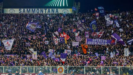 GERMOGLI PH: 8 MAGGIO 2025 FIRENZE STADIO ARTEMIO FRANCHI SEMIFINALE DI CONFERENCE LEAGUE FIORENTINA VS BETIS NELLA FOTO TIFOSI