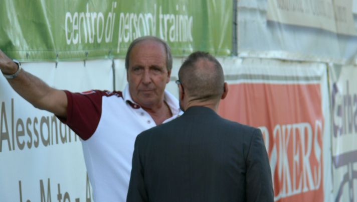 Ventura e Petrachi a colloquio Ventura, Ventura e Petrachi a colloquio dopo Luese-Torino