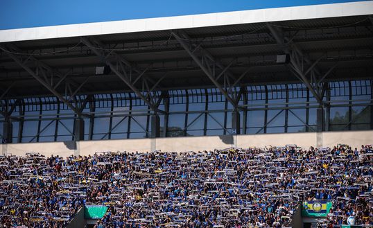 Ernst Abbe Sportfeld, stadio del Carl Zeiss Jena (Photo by Ronny Hartmann/Getty Images) Ernst Abbe Sportfeld, Carl Zeiss Jena