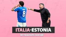Italia-Estonia 5-0, le reazioni social: “Cosa sta cucinando Gattuso” | VIDEO