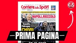 Prima pagina Corriere dello Sport: “Chivu Power, travolto Fàbregas: bellezza Inter, poker al Como”