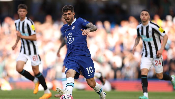 Christian Pulisic, calciatore del Chelsea (getty images)