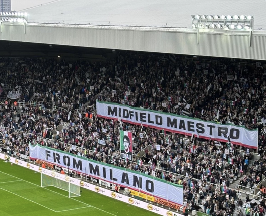 FOTO – Tonali da brividi! I tifosi del Newcastle lo (ri)accolgono così- immagine 2