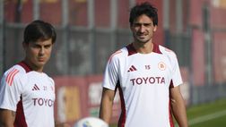 Roma, l’allenamento a due giorni dal Bologna – FOTO GALLERY