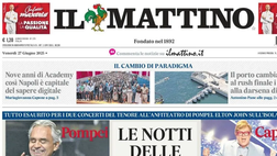 Il Napoli sui media: le prime pagine dei quotidiani di oggi