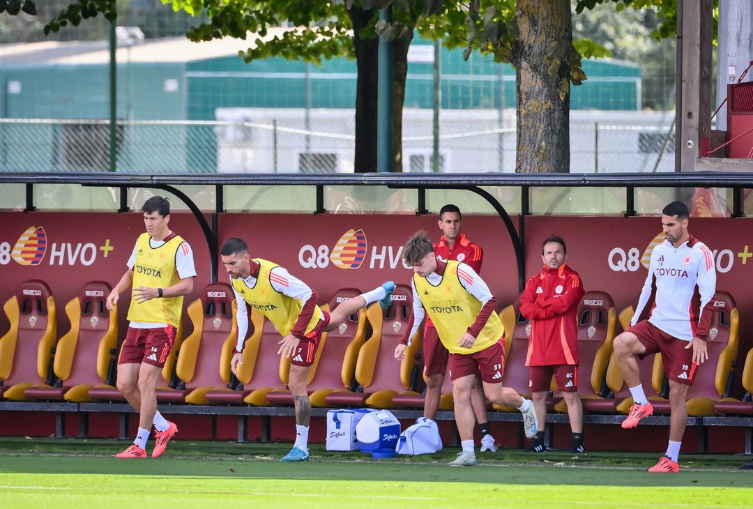 Trigoria, la rifinitura alla viglia della sfida contro il Monza – FOTO GALLERY - immagine 7